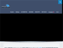 Tablet Screenshot of metzeler-schaum.de